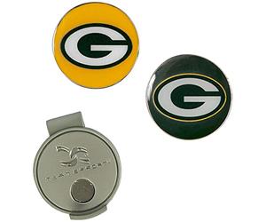 Team Effort Green Bay Packers Hat Clip & Ball Markers Set