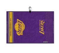 Team Effort LA Lakers Face/Club Jacquard Golf Towel
