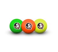 Team Effort Multi-Color Golf Ball Pack of 3 NCAA Florida State Seminoles