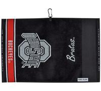 Team Effort Ohio State Buckeyes Face/Club Jacquard Towel 16" x 24"