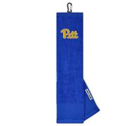 Team Effort PITT Panthers Face/Club Embroidered Towel