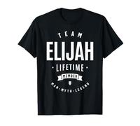 Team Elijah Lifetime Member Funny Name Elijah T-Shirt