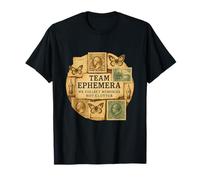 Team Ephemera Retro Stamp-Block Montage T-Shirt