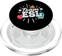 Team ESL - School Virtual English Teacher Tutor Linguist PopSockets PopGrip for MagSafe