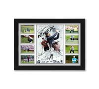 Team Europe 2025 Ryder Cup Winners Signed Poster Print | Limited Edition Autograph Gift feat. McIlroy & Fleetwood | Collectible Golf Memorabilia Wall Art (Framed A4 (30x21cm))