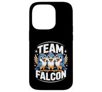 Team Falcon Cartoon Bird of Prey for Birthday Nature Fans Case for iPhone 14 Pro