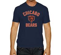 Team Fan Apparel NFL Adult Gameday T-Shirt - Cotton Blend - Tagless - Semi-Fitted - Unleash Your Team Spirit During Game Day, Navy, XXL