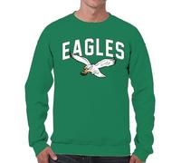 Team Fan Apparel NFL Home Team Crew - Adult Pro Football Fleece Pullover Sweatshirt For Men & Women, Kelly Green, Large