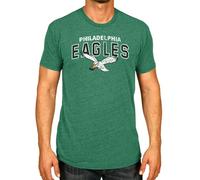 Team Fan Apparel NFL Starting Fresh Short Sleeve Heather T-Shirt - Adult Sports Gear for Men and Women, Kelly Green, L