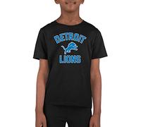 Team Fan Apparel NFL Youth Gameday Football T-Shirt, Lightweight Tee, Tagless Sports Gear, Boys and Girls Apparel, Black, M