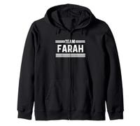 Team Farah - Family Name Zip Hoodie