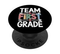 Team First Grade Classroom Elementary Teachers Proud School PopSockets Adhesive PopGrip
