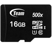 Team 16GB Micro SDHC Class 10 UHS-I Flash Card with Adapter