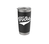 Team Folks Stainless Steel Insulated Tumbler