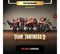 Team Fortress 2, 90 days Private Server - VIP Package Code