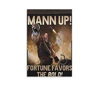 Team Fortress 2 Poster Decorative Painting Canvas Wall Posters And Art Picture Print Modern Family Bedroom Decor Posters 12x18inch(30x45cm) Team Fortress 2 Poster Team Fortress 2 Canvas Art Poster Pi