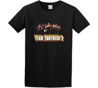 Team Fortress 2 Tf2 Logo O Neck Men Shirt Size L Black