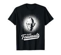 Team Foucault - Philosophy Retro Portrait T-Shirt