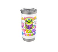 Team Fourth Grade Cute Frog Reading Back to School Classroom Stainless Steel Insulated Tumbler