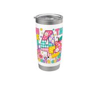 Team Fourth Grade Cute Frog Reading Back to School Classroom Stainless Steel Insulated Tumbler