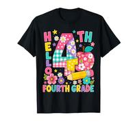 Team Fourth Grade Cute Frog Reading Back to School Classroom T-Shirt