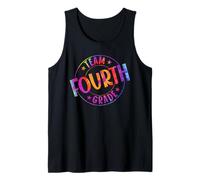 Team Fourth Grade Teacher Student Back to School 4th Grade Tank Top