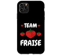 Team Fraise Fruit Été Dessert Chef Cuisine Pâtissier Dessert Case for iPhone 11 Pro Max