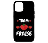Team Fraise Fruit Été Dessert Chef Cuisine Pâtissier Dessert Case for iPhone 12/12 Pro
