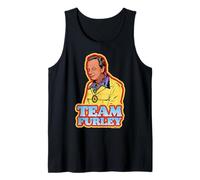 Team Furley Three's Company Vintage TV Retro 80s Tank Top
