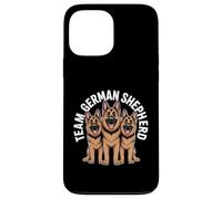 Team German Shepherd Cute Cartoon for Dog Owner Pet Alsatian Case for iPhone 13 Pro Max