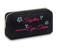 Team Gifts for Colleagues Makeup Bag for Employees Leader Appreciation Gift Cosmetic Bag for Team Leader Boss Colleagues Thank You Inspirational Team Gifts Ideas Travel Toiletry Bag