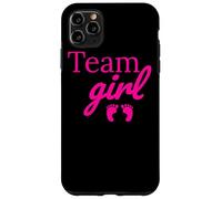 Team Girl Pink Baby Shower Gender Reveal Party Case for iPhone 11 Pro Max