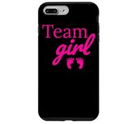 Team Girl Pink Baby Shower Gender Reveal Party Case for iPhone 7 Plus/8 Plus