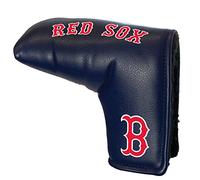 Team Golf MLB Boston RED SOX Tour Blade Putter Cover - Fits Most Blade Putters, Magnetic Closure, Red, Polyester, Golf