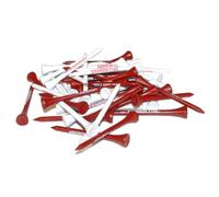 Team Golf NCAA Alabama Crimson Tide 2-3/4" Golf Tees, 50 Pack, Regulation Size, Multi Team Colors