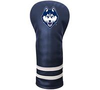 Team Golf NCAA Connecticut Vintage Fairway Headcover (Color) - Printed Team Golf NCAA Vintage Fairway Headcover (Printed), Fits All Fairway, Hybrid and Utility Clubs