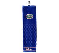 Team Golf NCAA Florida Gators Embroidered Golf Towel, Checkered Scrubber Design, Embroidered Logo