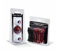 Team Golf NCAA Florida State Seminoles Logo Imprinted Golf Balls (3 Count) & 2-3/4" Regulation Golf Tees (50 Count), Multi Colored