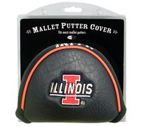 Team Golf NCAA Illinois Fighting Illini Golf Club Mallet Putter Headcover, Fits Most Mallet Putters, Scotty Cameron, Daddy Long Legs, Taylormade, Odyssey, Titleist, Ping, Callaway