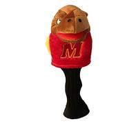 Team Golf NCAA Maryland Terrapins Mascot Head Cover Mascot Golf Club Headcover, Fits most Oversized Drivers, Extra Long Sock for Shaft Protection, Officially Licensed Product