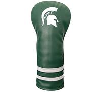 Team Golf NCAA Michigan ST Vintage Fairway Headcover (Color) - Printed Team Golf NCAA Vintage Fairway Headcover (Printed), Fits All Fairway, Hybrid and Utility Clubs