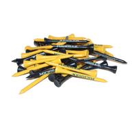 Team Golf NCAA Michigan Wolverines 2-3/4" Golf Tees, 50 Pack, Regulation Size, Multi Team Colors