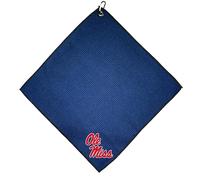 Team Golf NCAA Mississippi Old Miss Rebels Microfiber Golf Towel, 15 x 15