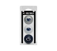 Team Golf NCAA Penn State Nittany Lions Regulation Size Golf Balls, 3 Pack, Full Color Durable Team Imprint