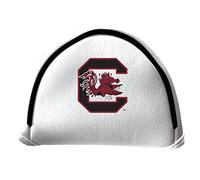 Team Golf NCAA South Carolina Putter Cover - Mallet (White) - Printed Team Golf NCAA Putter Cover - Mallet White, Fits Most Mallet Putters, Easily Slips on and Secures with Velcro Closure