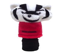 Team Golf NCAA Wisconsin Badgers Mascot Head Cover Mascot Golf Club Headcover, Fits most Oversized Drivers, Extra Long Sock for Shaft Protection, Officially Licensed Product