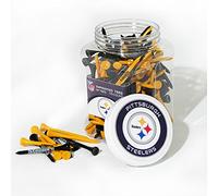 Team Golf NFL 2-3/4" Golf Tees, 175 Pack, Regulation Size, Multi Team Colors