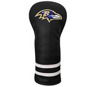 Team Golf NFL Baltimore Ravens Vintage Fairway Headcover (Purple, White) - Fits All Fairway, Hybrid and Utility Clubs