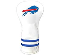 Team Golf NFL Buffalo Bills White Vintage Driver Head Cover White Vintage Driver Golf Club Headcover, Form Fitting Design, Retro Design