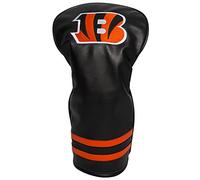 Team Golf NFL Cincinnati Bengals Vintage Driver Head Cover Vintage Driver Golf Club Headcover, Form Fitting Design, Retro Design & Superb Embroidery